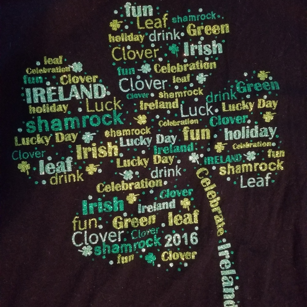 Glitter St. Patrick's Day T-Shirt